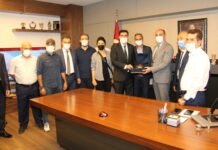 Gazetecilerden “hayırlı olsun” ziyareti!